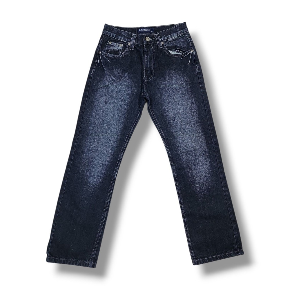 Seven Souls Blue Denim Jeans Detailed Pockets Youth‎ Boy's 10 (24x26)